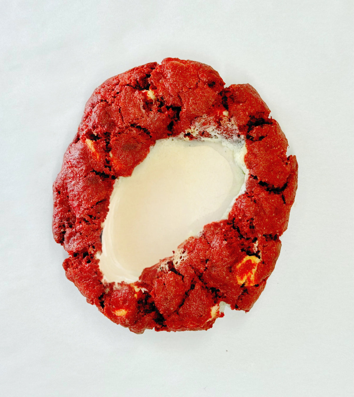 Red Velvet Filled with Cream Cheese Cookie