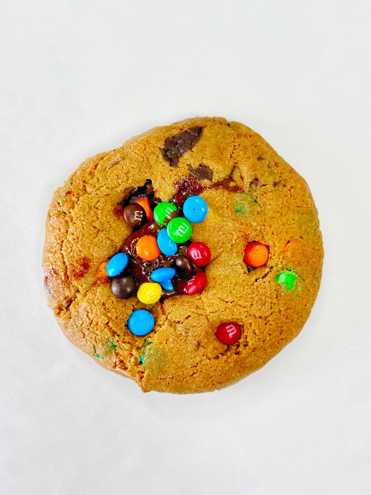 M& M Chocolate Chip Cookie