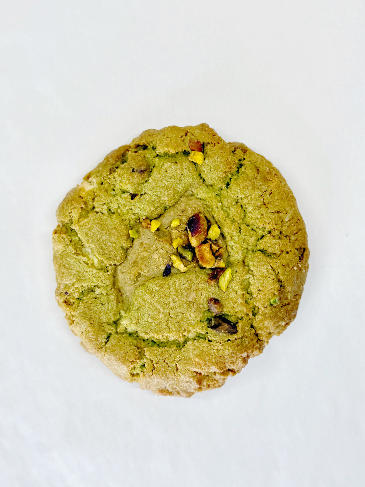 Pistachio Creme Stuffed Cookie