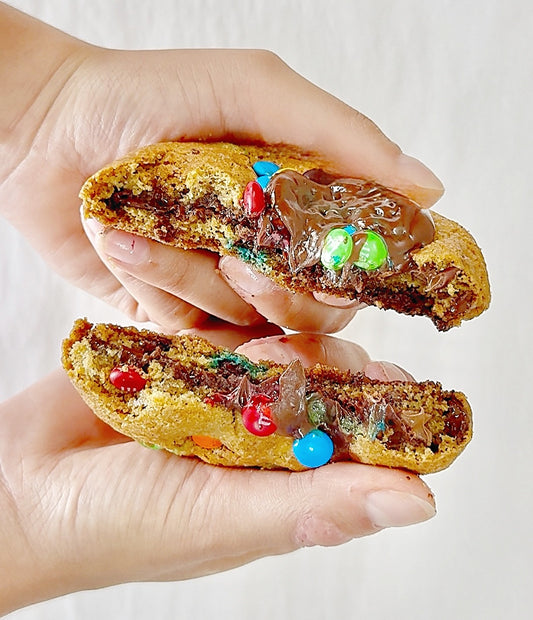 M& M Chocolate Chip Cookie